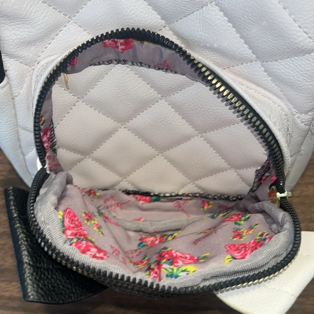 Betsey Johnson Dog Puppy Backpack Purse Bag